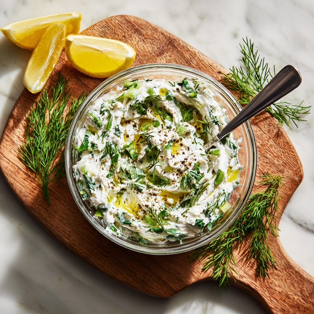 Creamy Homemade Tzatziki Sauce Recipe - Recipe Image