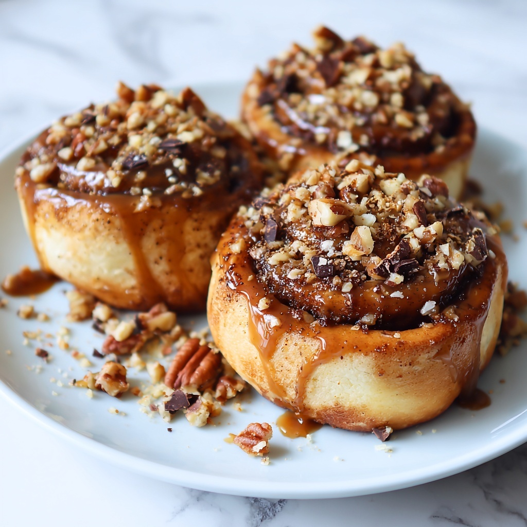 Easy Sticky Pecan Cinnamon Buns Recipe - Recipe Image