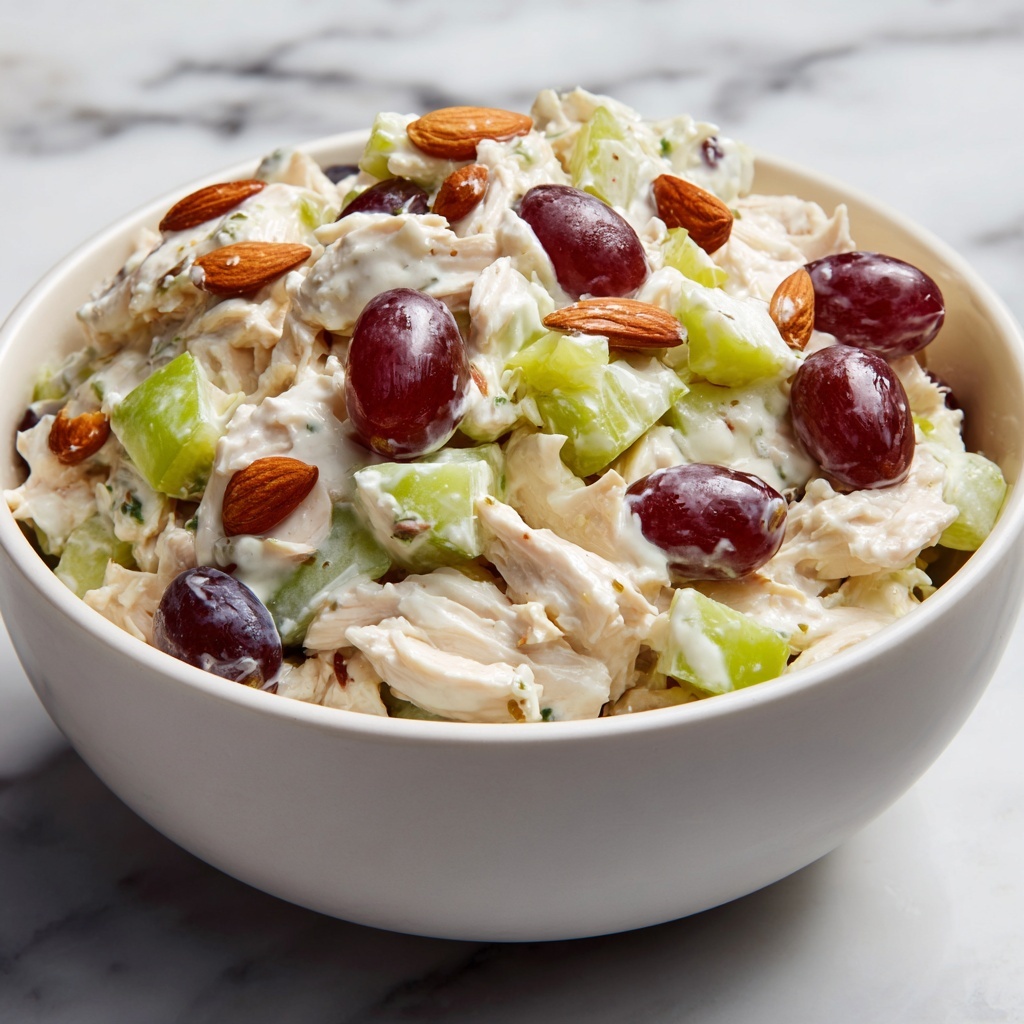 Chicken Salad with Grapes and Walnuts Recipe - Recipe Image