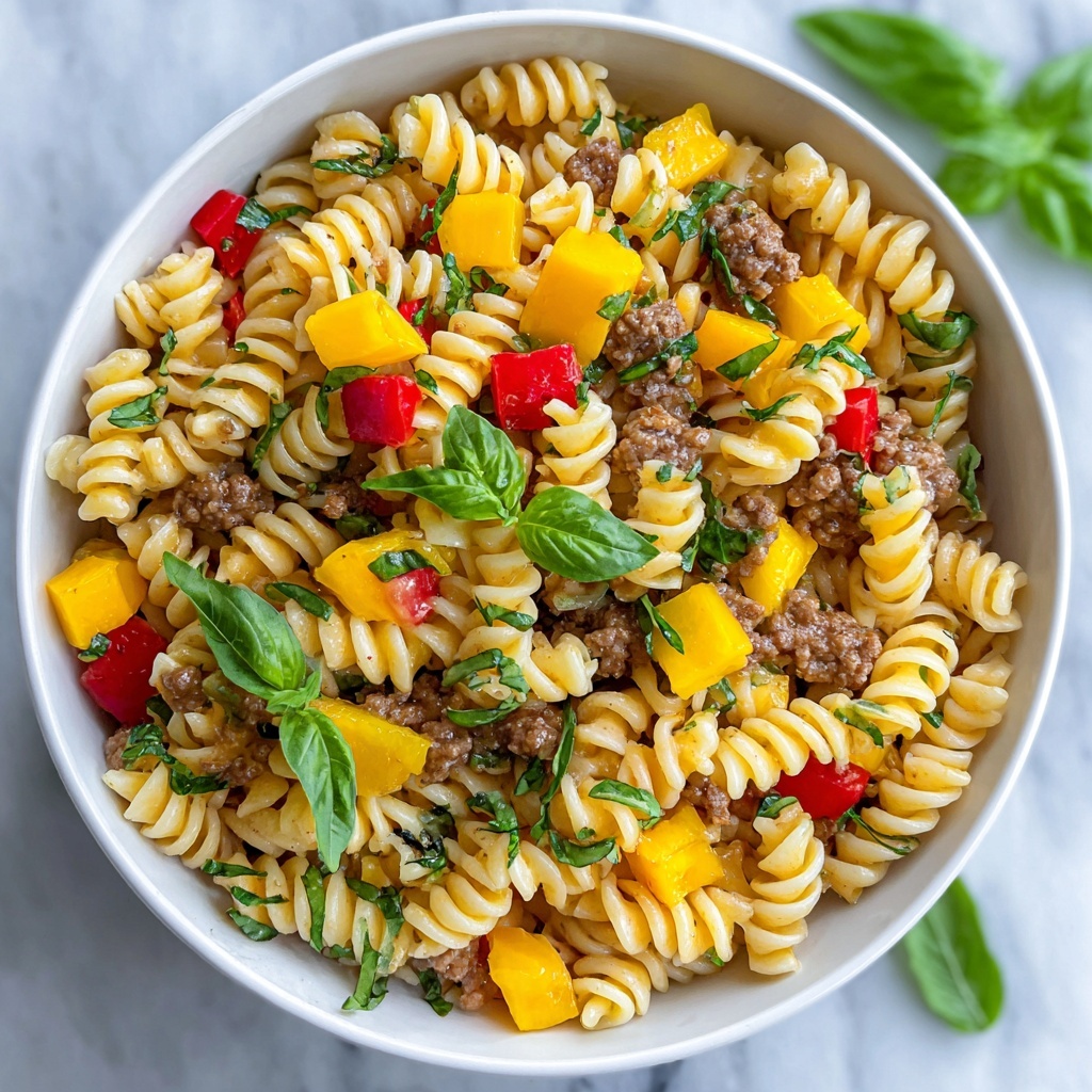 Taco Pasta Salad Recipe - Recipe Image