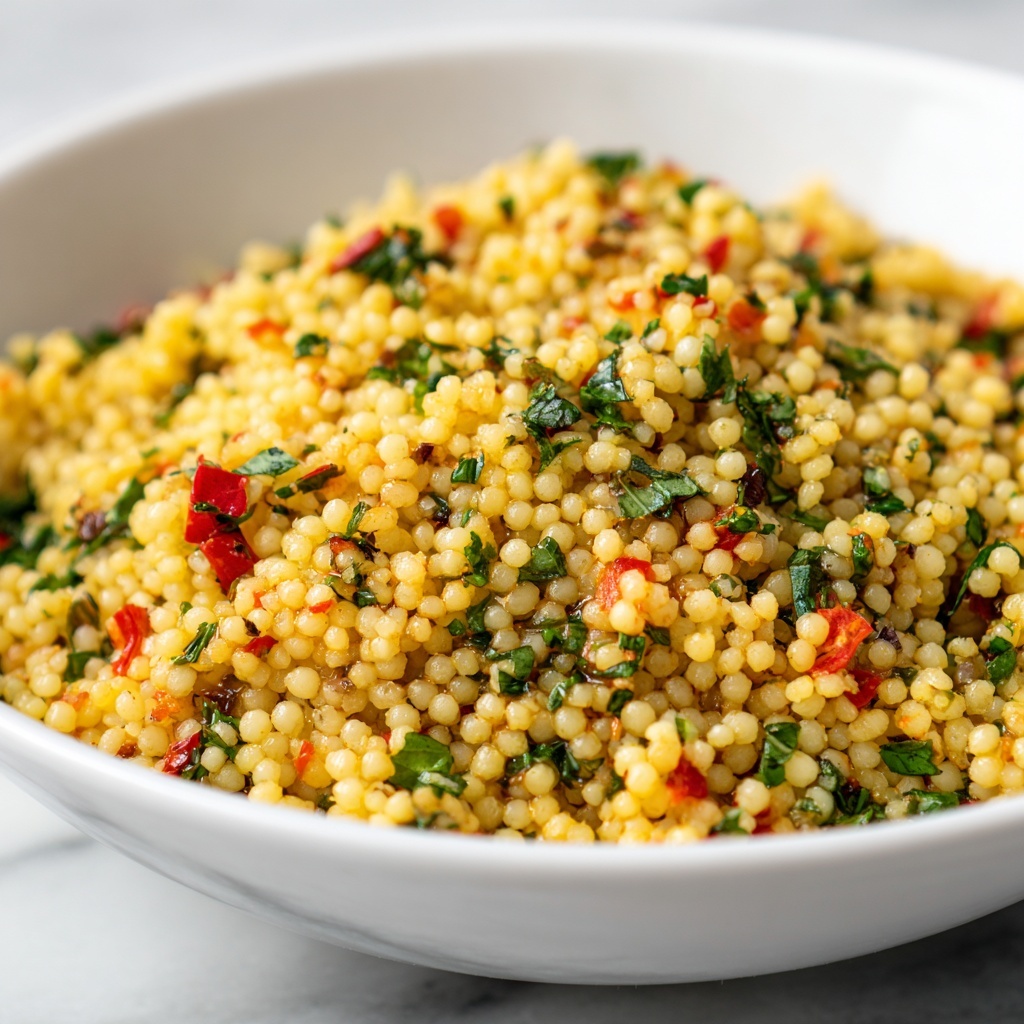 Herbed Couscous with Parsley and Lemon Recipe - Recipe Image