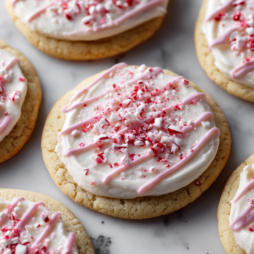 Peppermint Cheesecake Cookies Recipe - Recipe Image