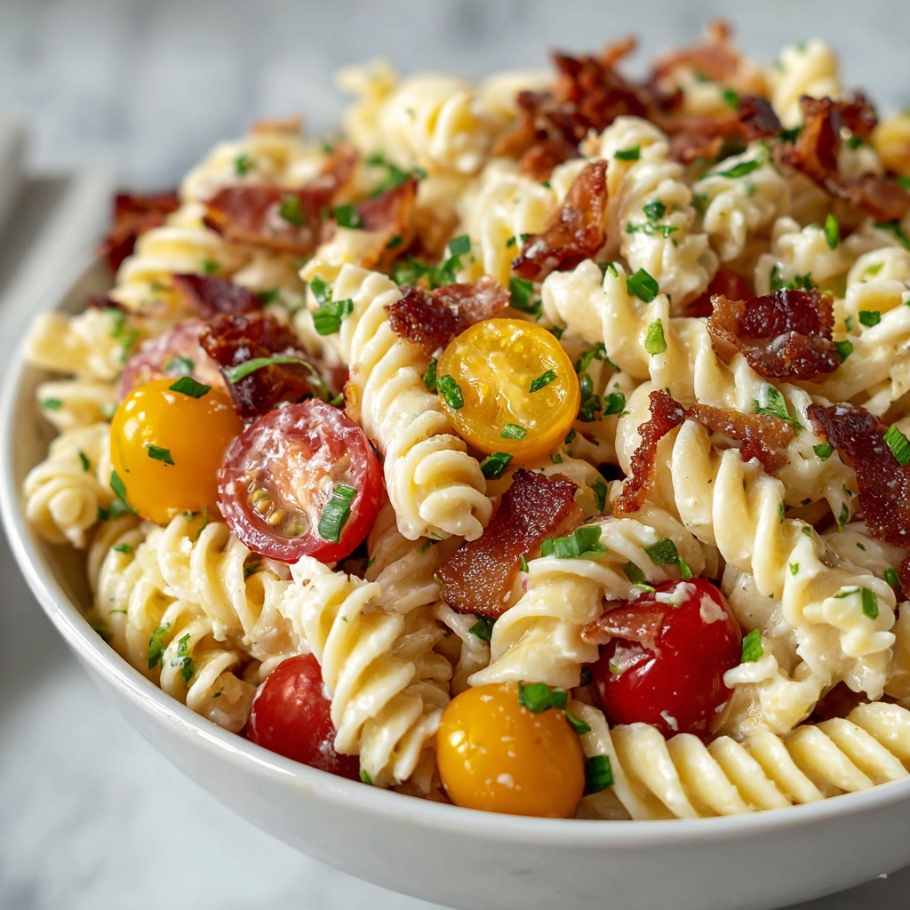 Ranch BLT Pasta Salad Recipe - Recipe Image