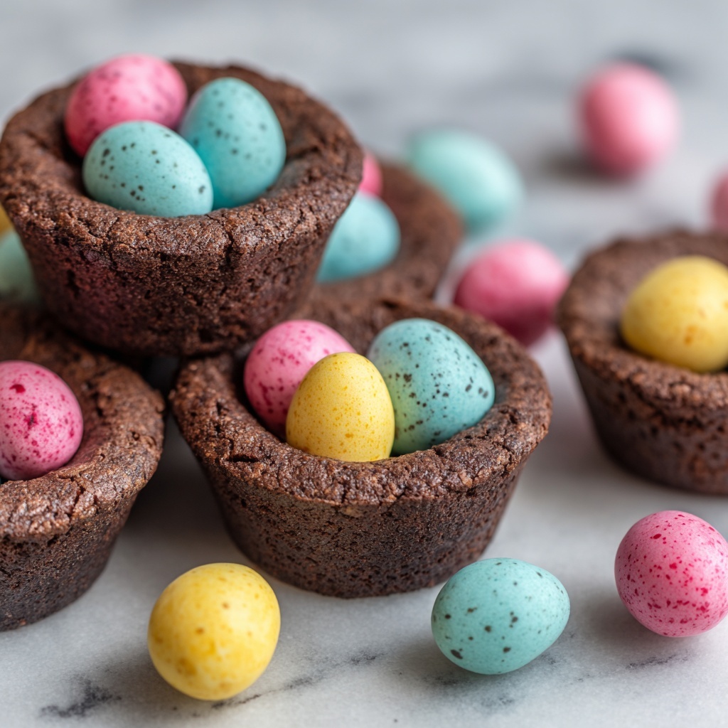 Mini Egg Brownie Bites Recipe - Recipe Image