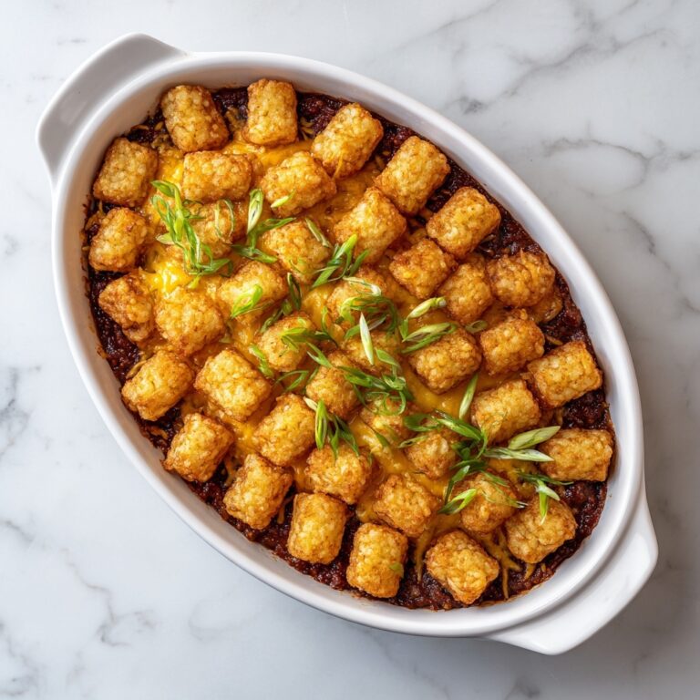 Crispy Tot Chili Casserole Recipe