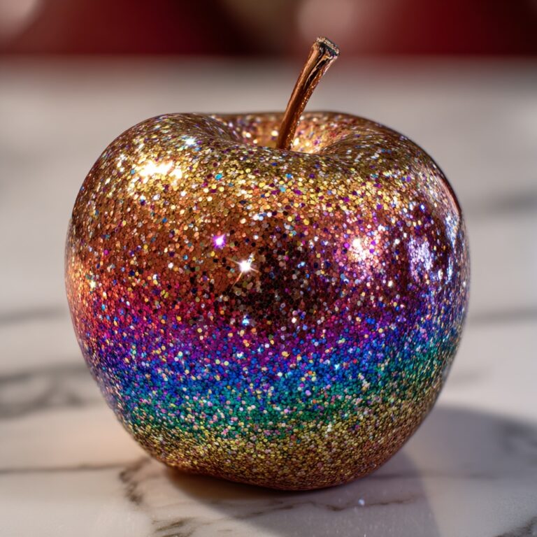 Colorful Sparkle Candy Apple Recipe