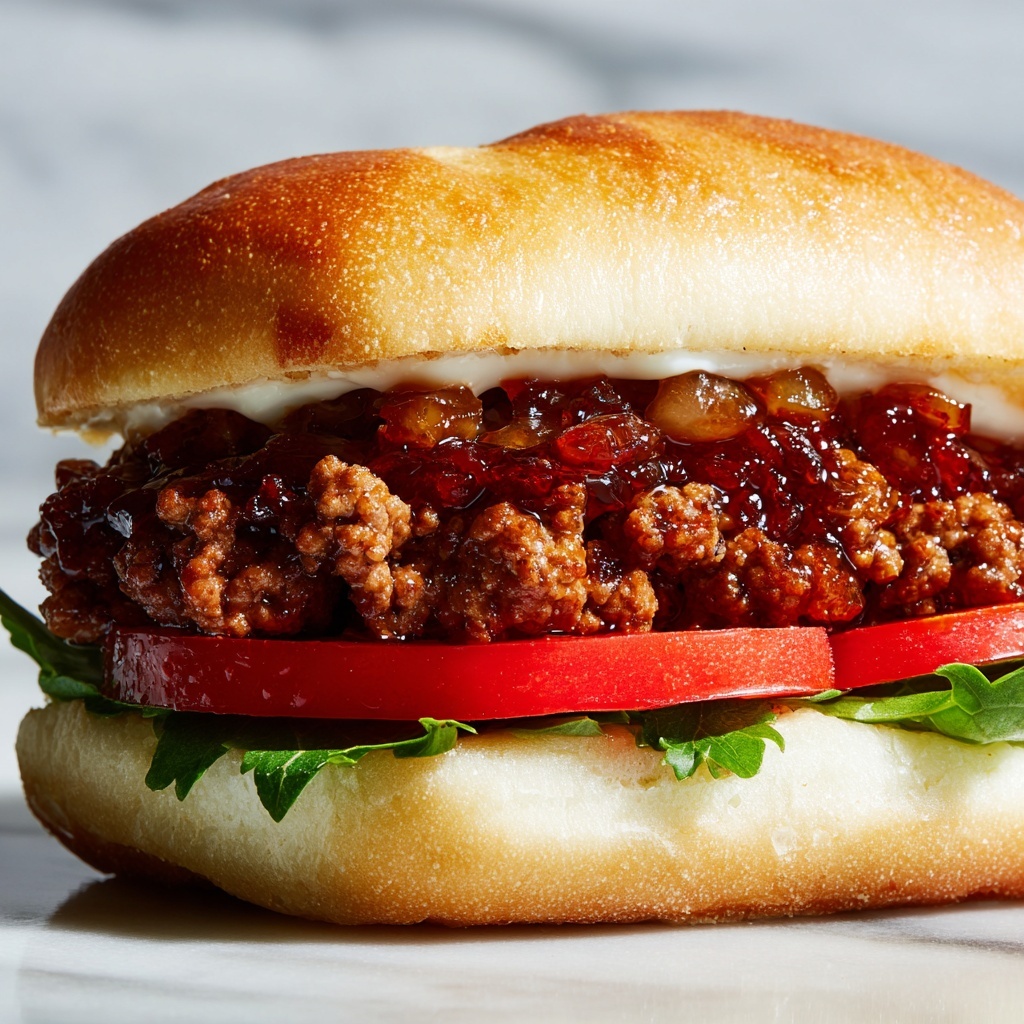 Steakhouse Burger Sloppy Joes Recipe - Recipe Image