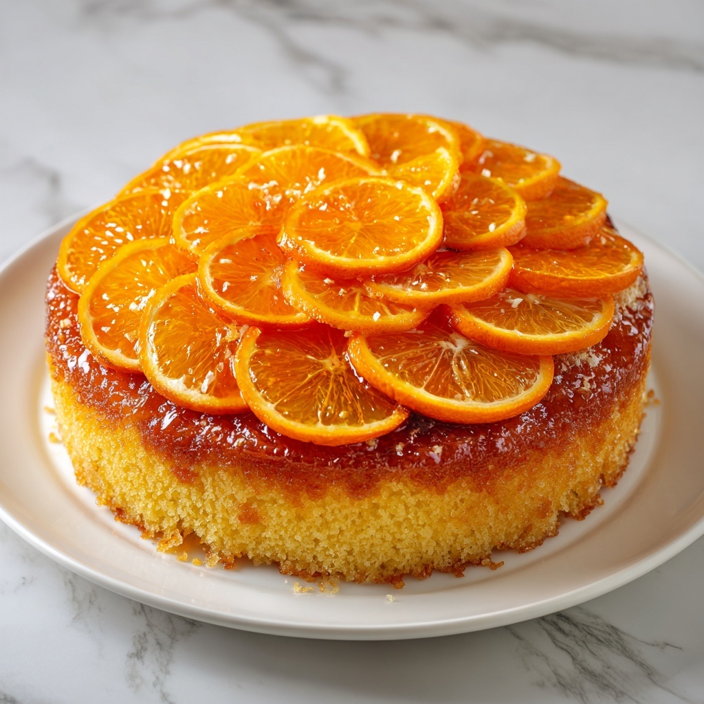 Orange Upside-Down Cake Recipe - Recipe Image