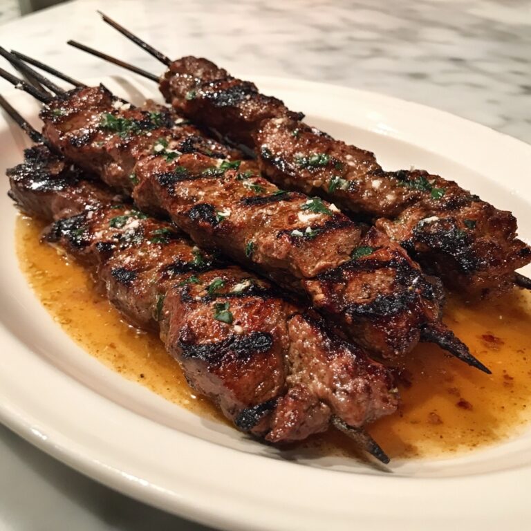 Greek Beef Souvlaki Recipe