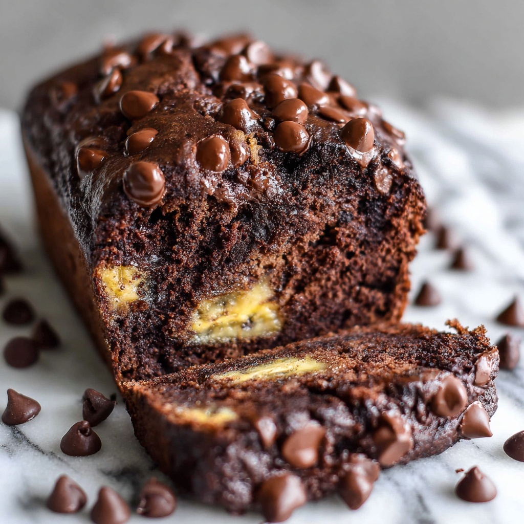Chocolate Banana Bread Recipe - Recipe Image