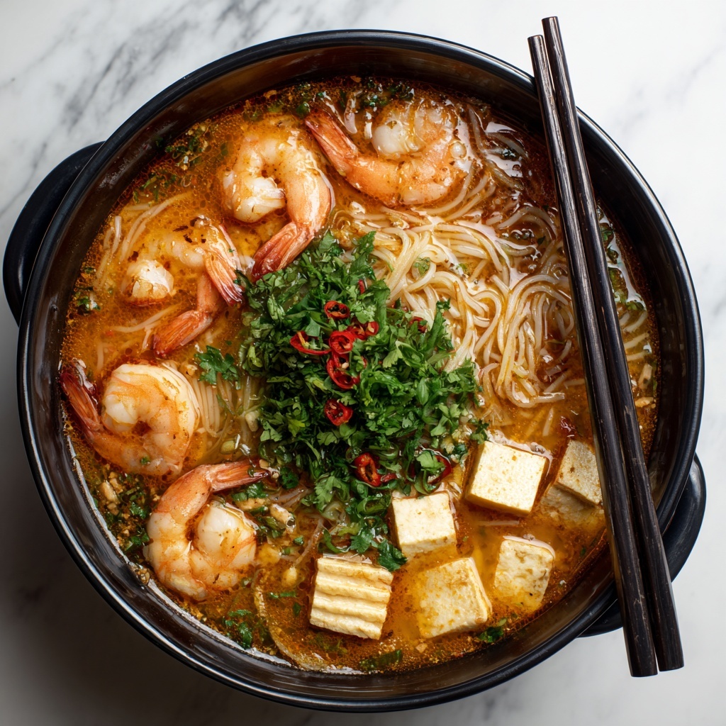 Thai Red Curry Noodle Soup Recipe - Recipe Image