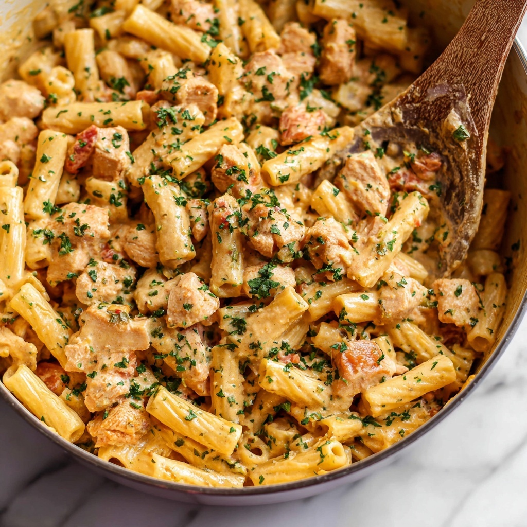 Cashew Cream Cajun Chicken Pasta Recipe - Recipe Image