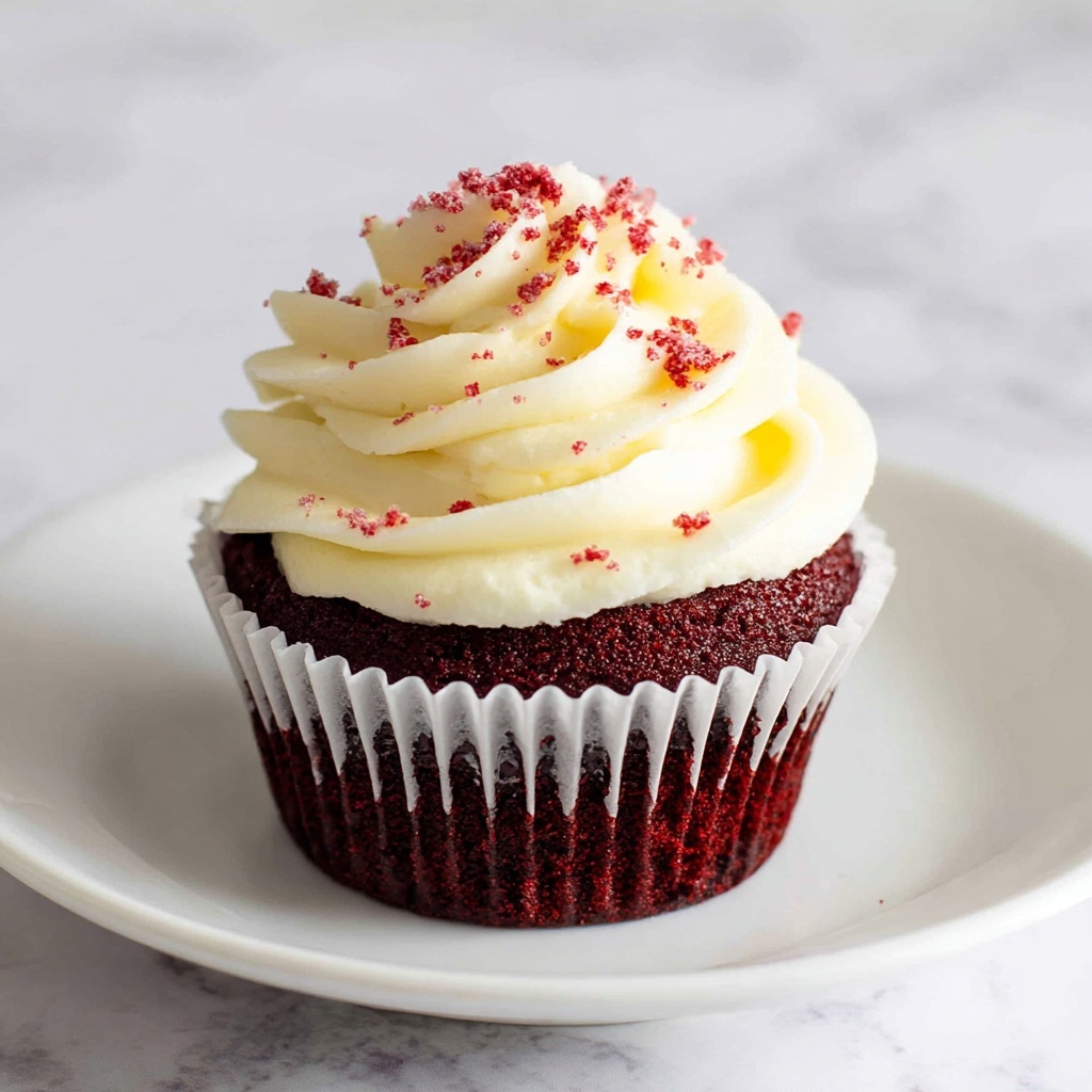 Red Velvet Cheesecake Cupcake Recipe - Recipe Image
