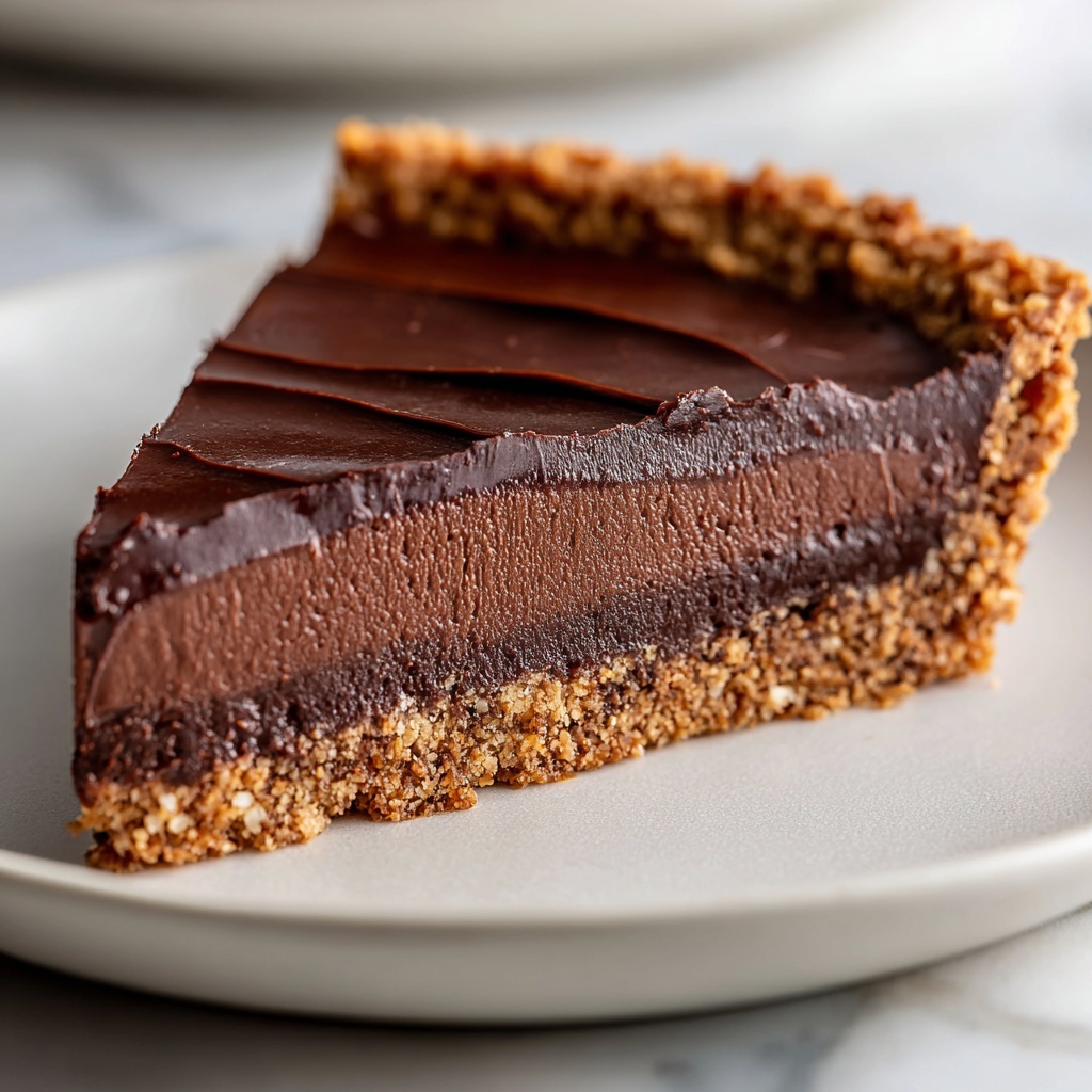 Fudgy Chocolate Brownie Pie Recipe - Recipe Image