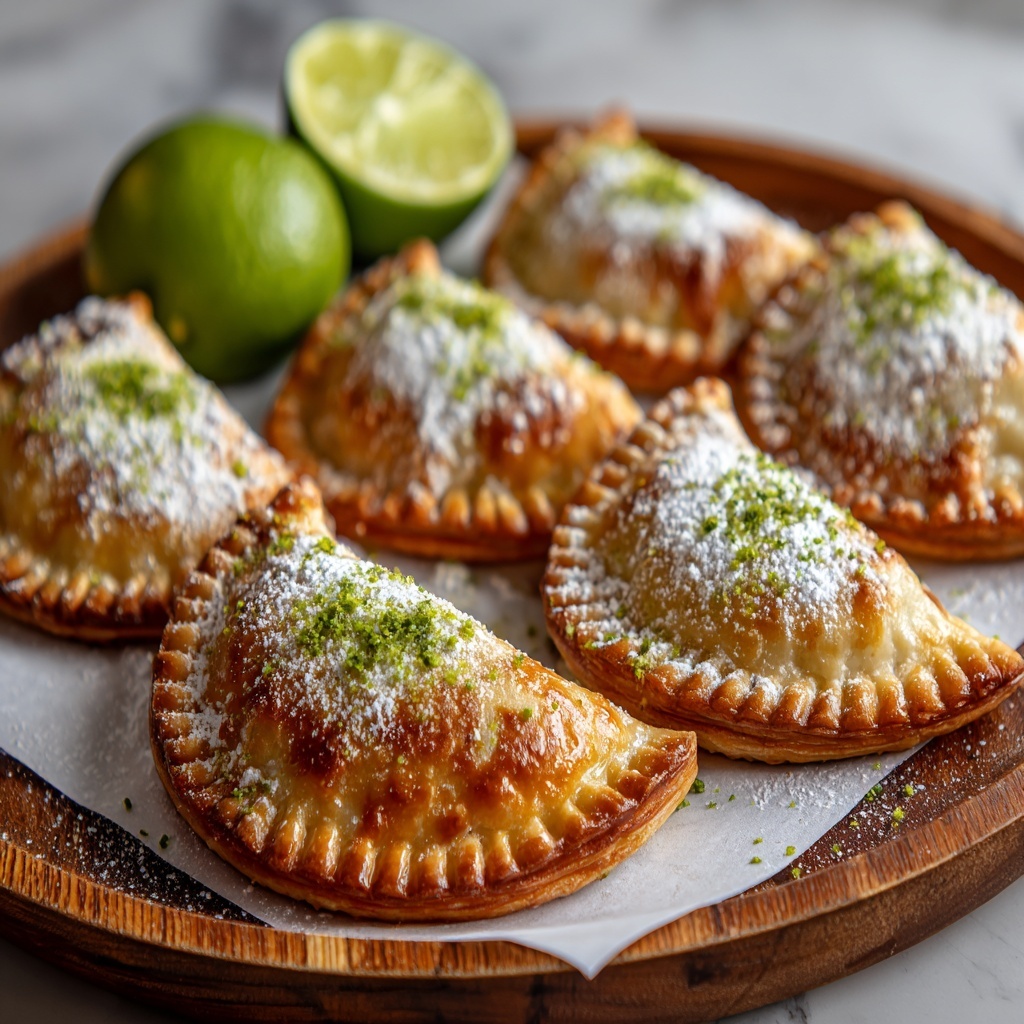 Pineapple Lime Coconut Hand Pies Recipe - Recipe Image
