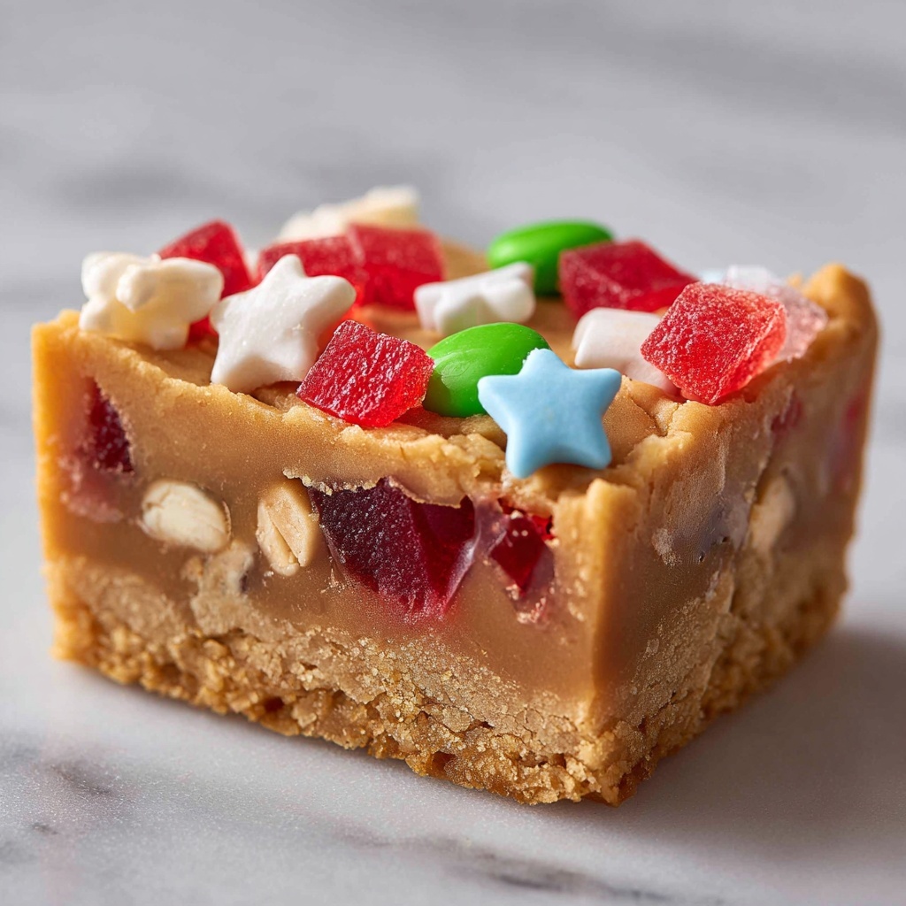 Christmas Cookie Bars Recipe - Recipe Image