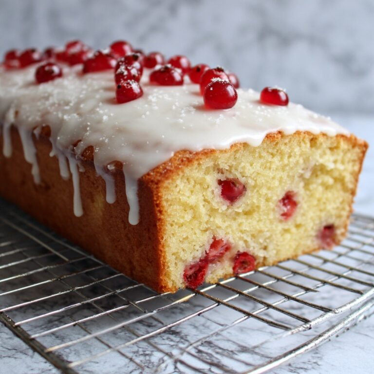 Cranberry Orange Bread with Orange Glaze Recipe