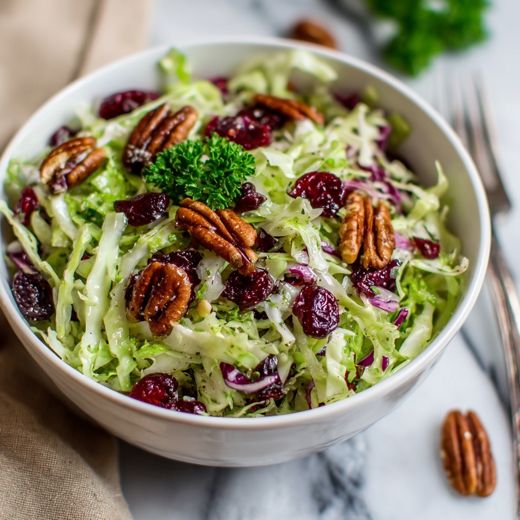 Cranberry Pecan Slaw Recipe - Recipe Image