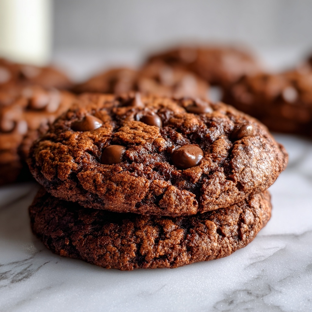 Double Chocolate Chip Cookies Recipe - Recipe Image