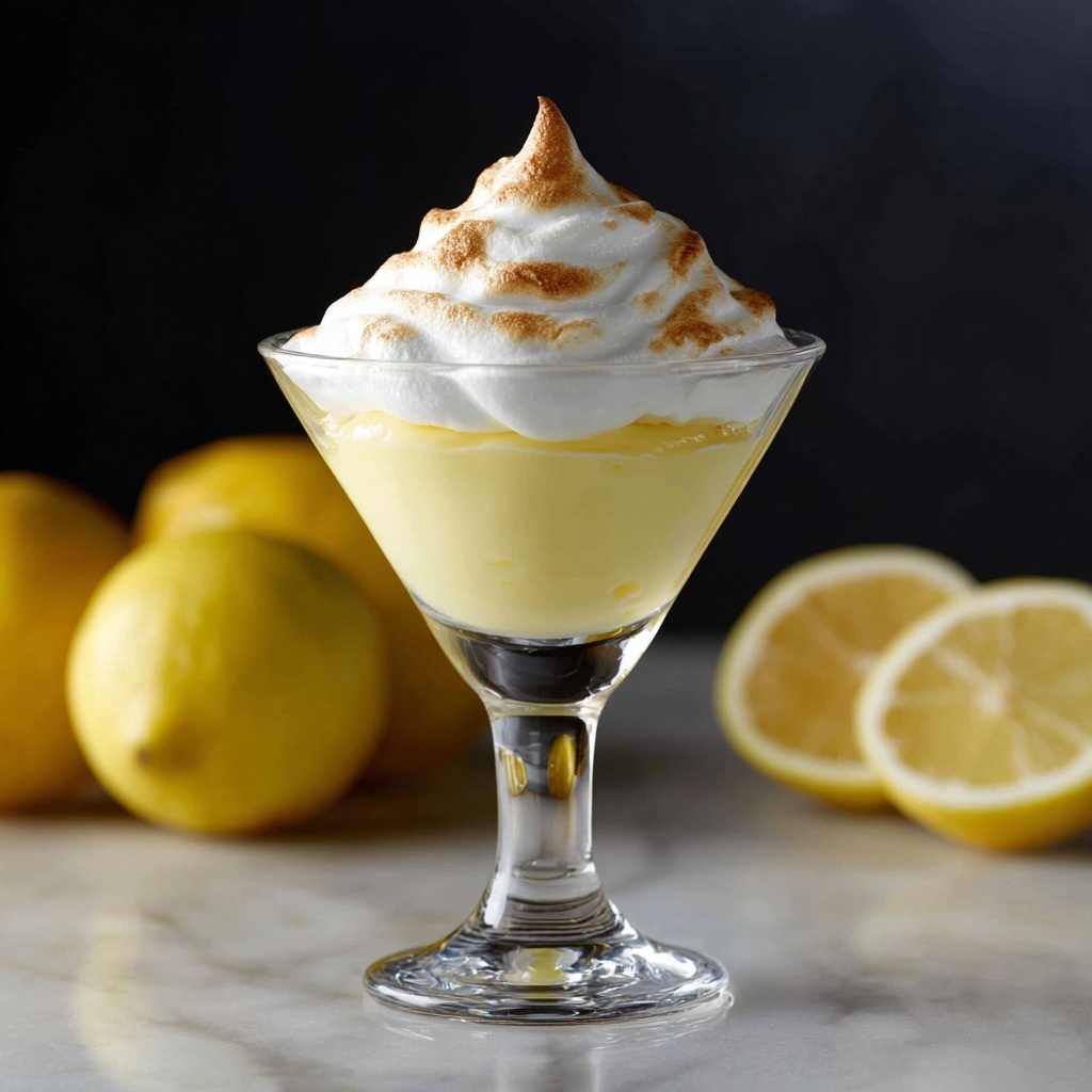 Lemon Meringue Pie Martini Recipe - Recipe Image