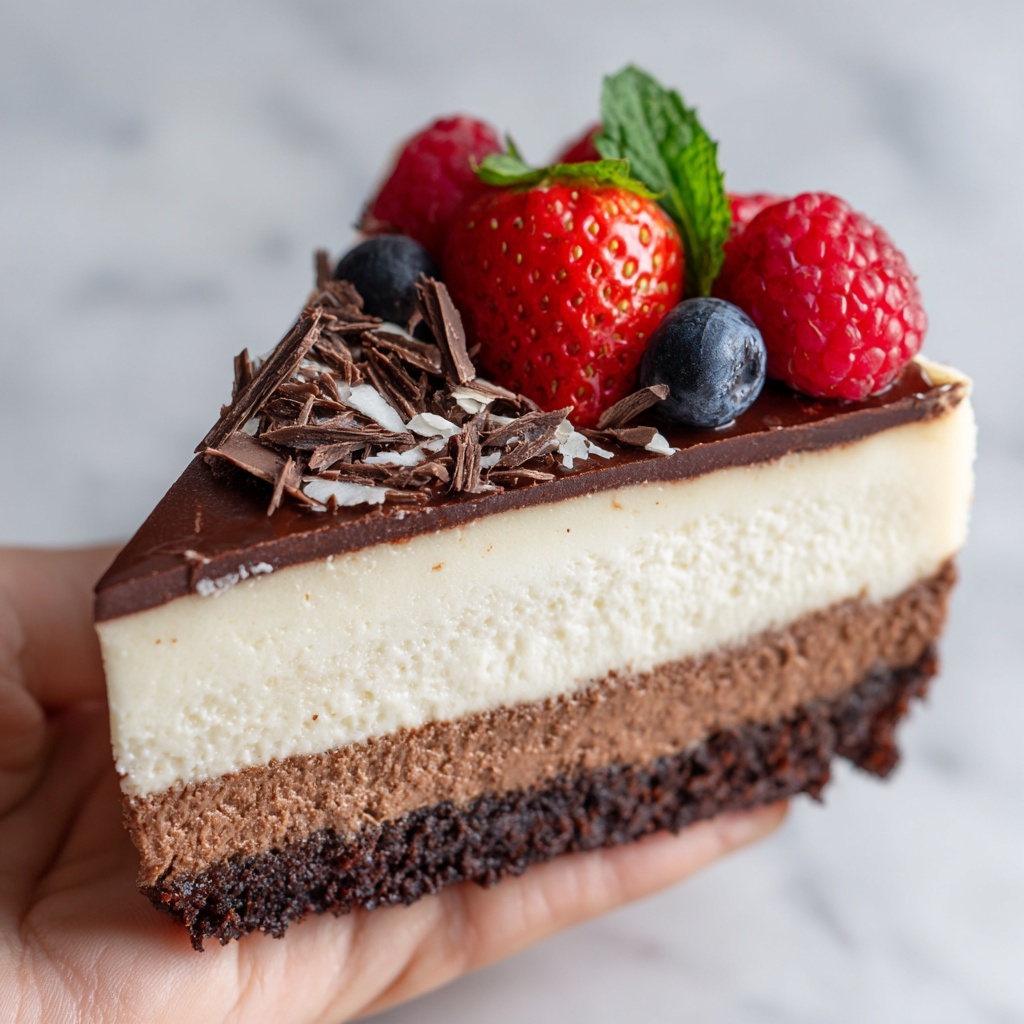 Easy Rainbow Sprinkles Birthday Cake Cheesecake Recipe - Recipe Image