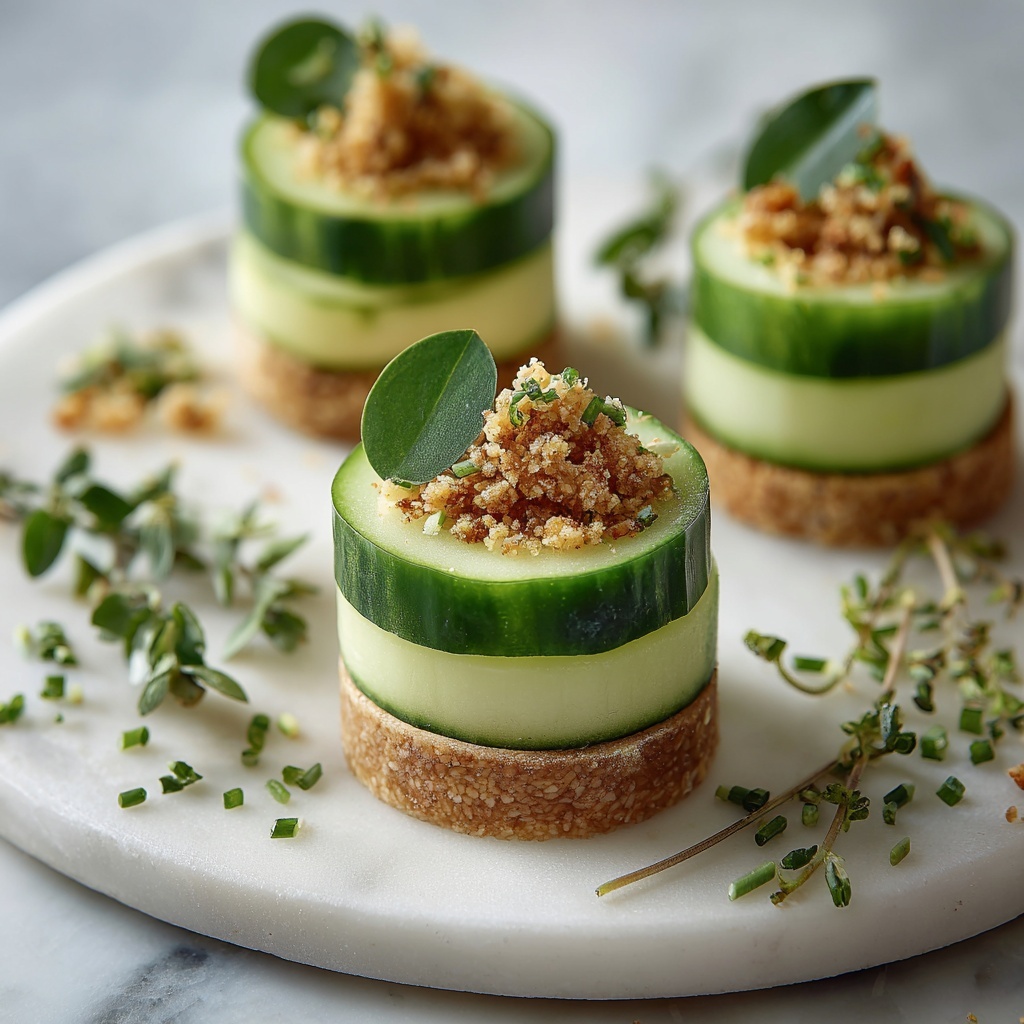 Tuna Cucumber Bites Recipe - Recipe Image