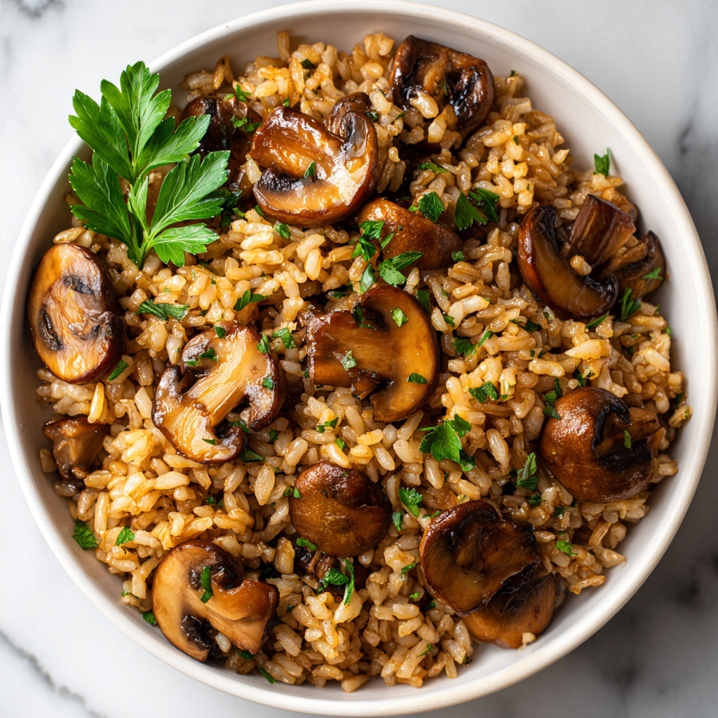 Farro with Wild Mushrooms Recipe - Recipe Image