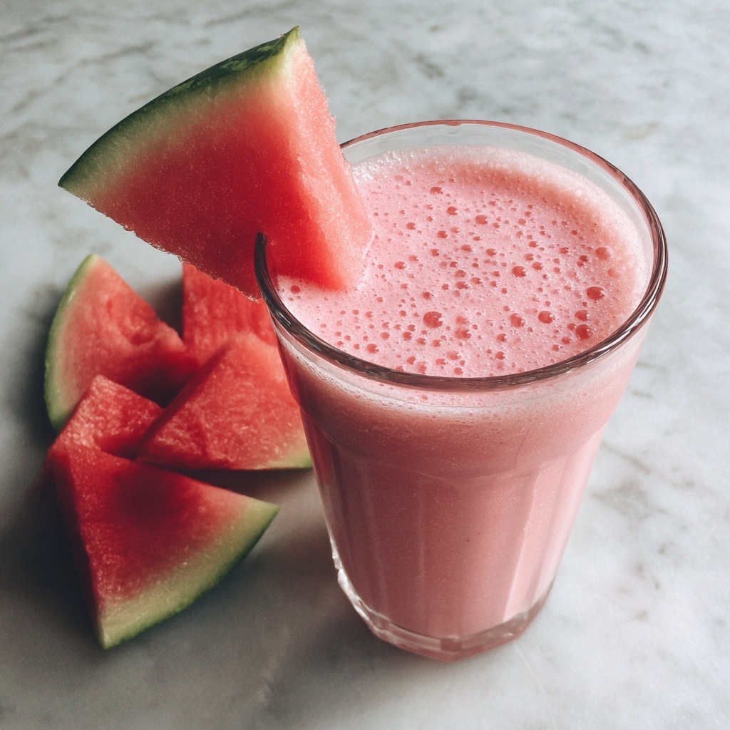 Watermelon Smoothie: The Ultimate Refreshing Summer Drink Recipe - Recipe Image