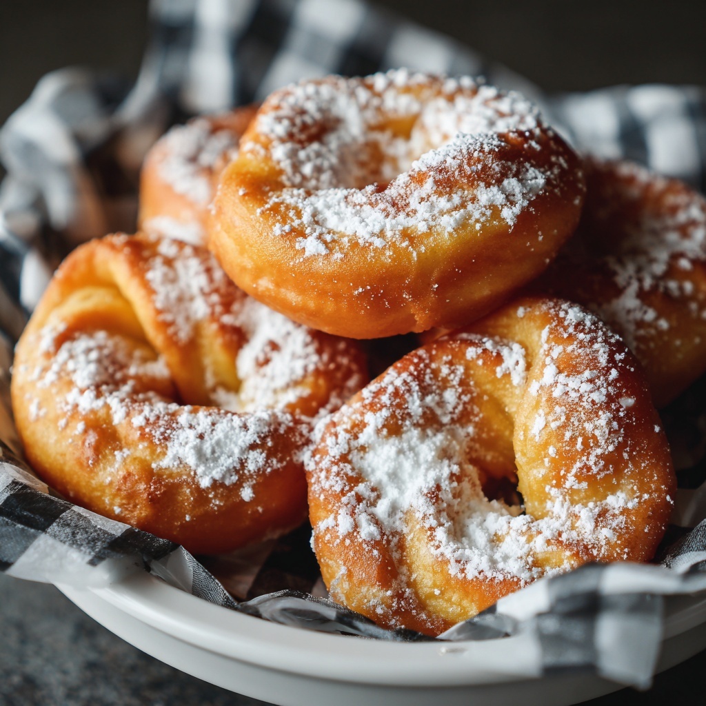 Homemade Glazed Doughnuts Recipe - Recipe Image