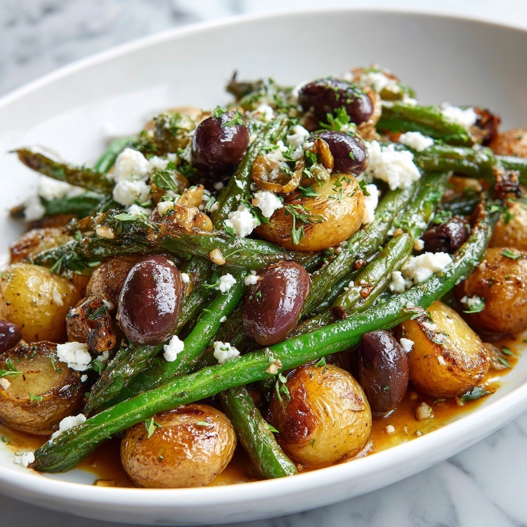 Warm Green Bean and Crispy Potato Salad Recipe - Recipe Image