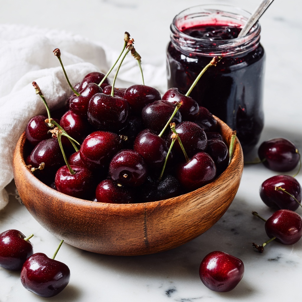 Small Batch Cherry Jam Recipe - Recipe Image