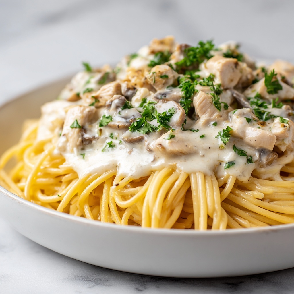 Easy Chicken Tetrazzini Recipe - Recipe Image