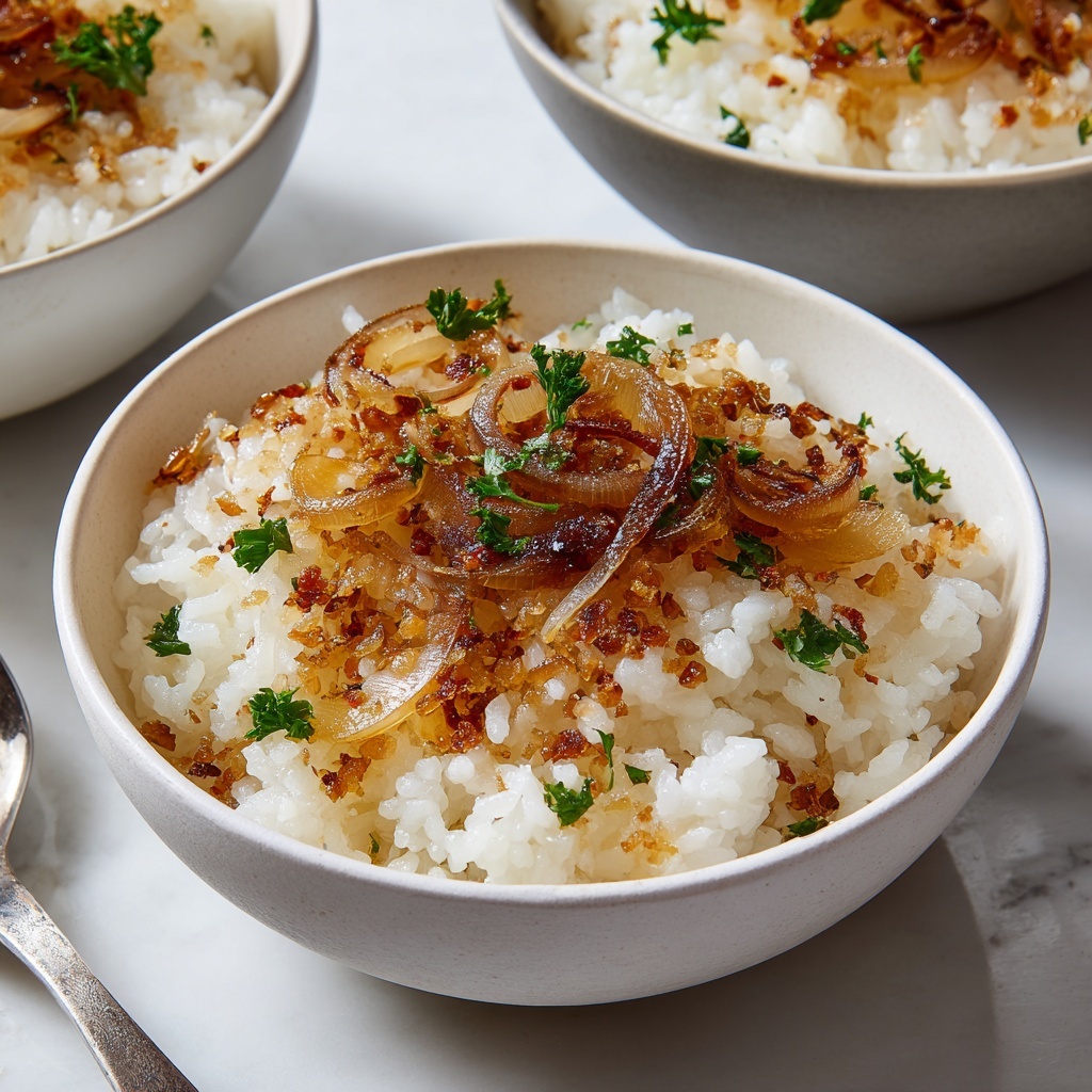 French Onion Soup Rice Recipe - Recipe Image