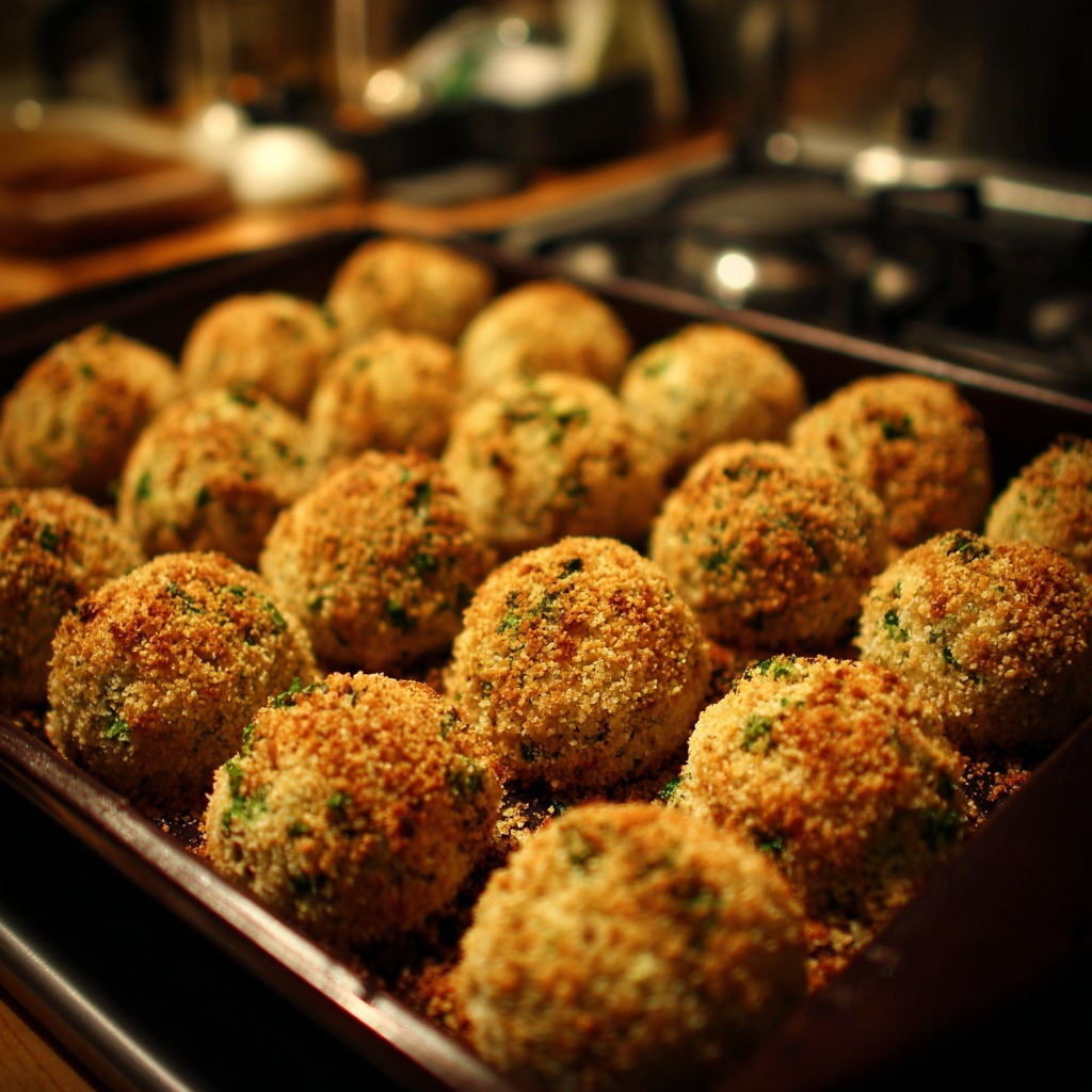Broccoli Cheese Balls Recipe - Recipe Image