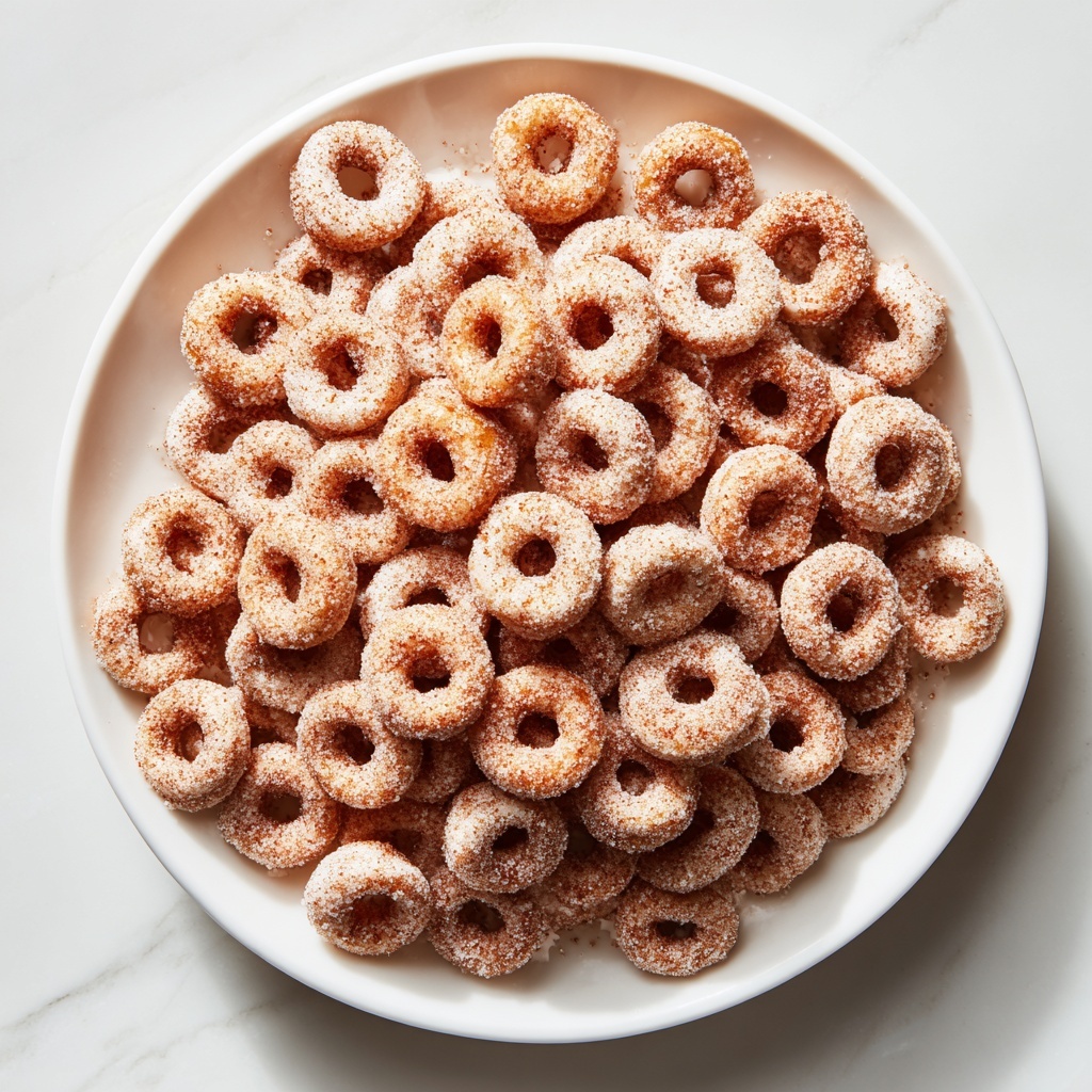 Mini Doughnut Hot Buttered Cheerios Recipe - Recipe Image
