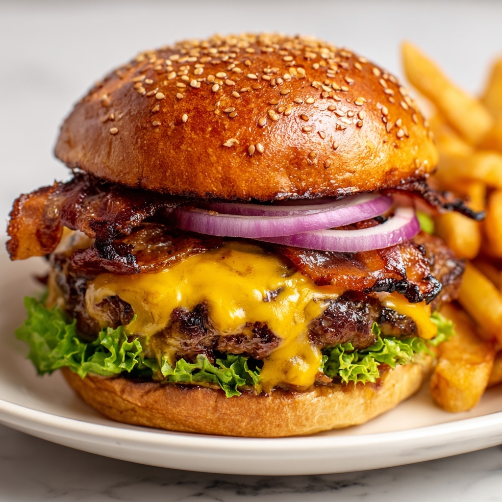 Hangover Burger Recipe - Recipe Image