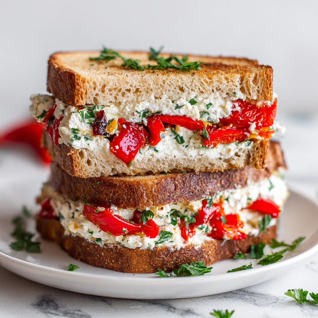 Olive Tapenade & Goat Cheese Sandwich Recipe - Recipe Image