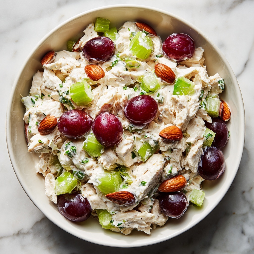 Chicken Salad with Grapes and Walnuts Recipe - Recipe Image