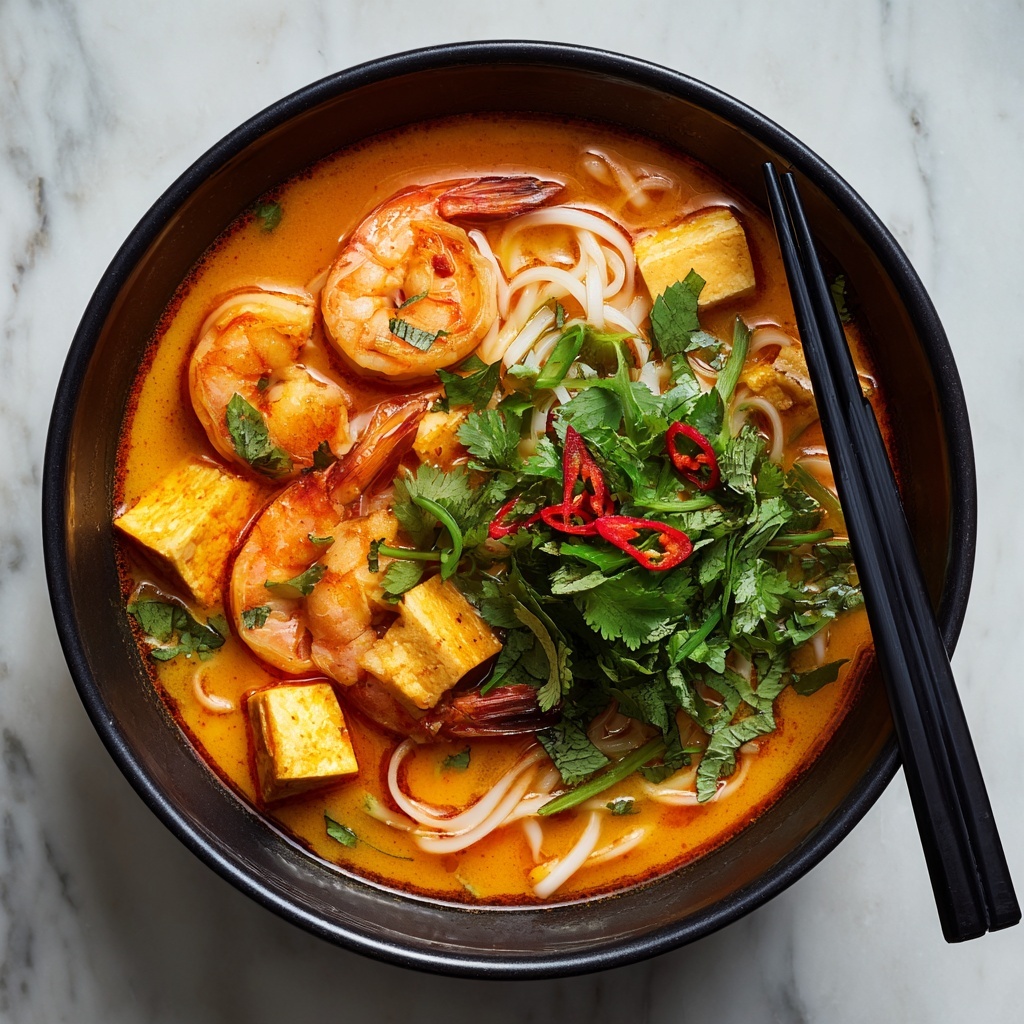 Thai Red Curry Noodle Soup Recipe - Recipe Image