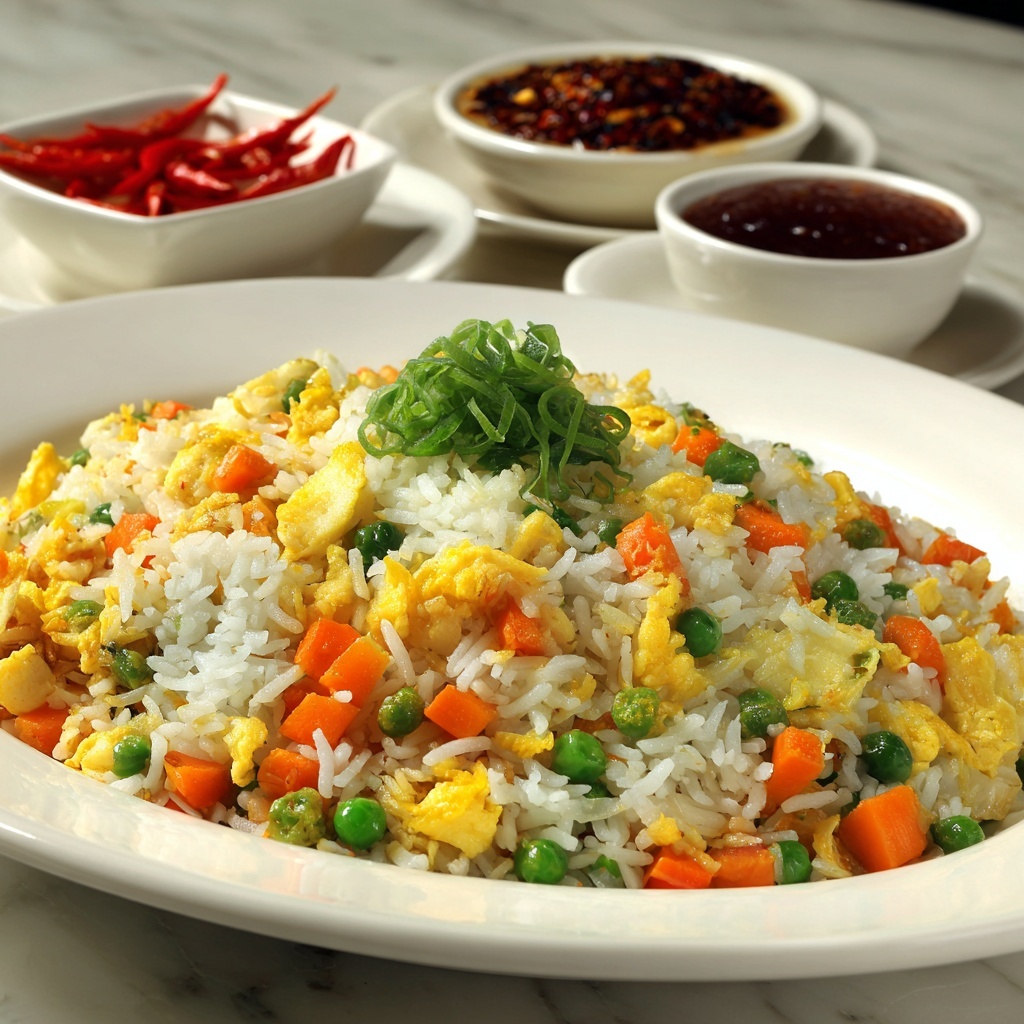 Egg Fried Rice Recipe - Recipe Image