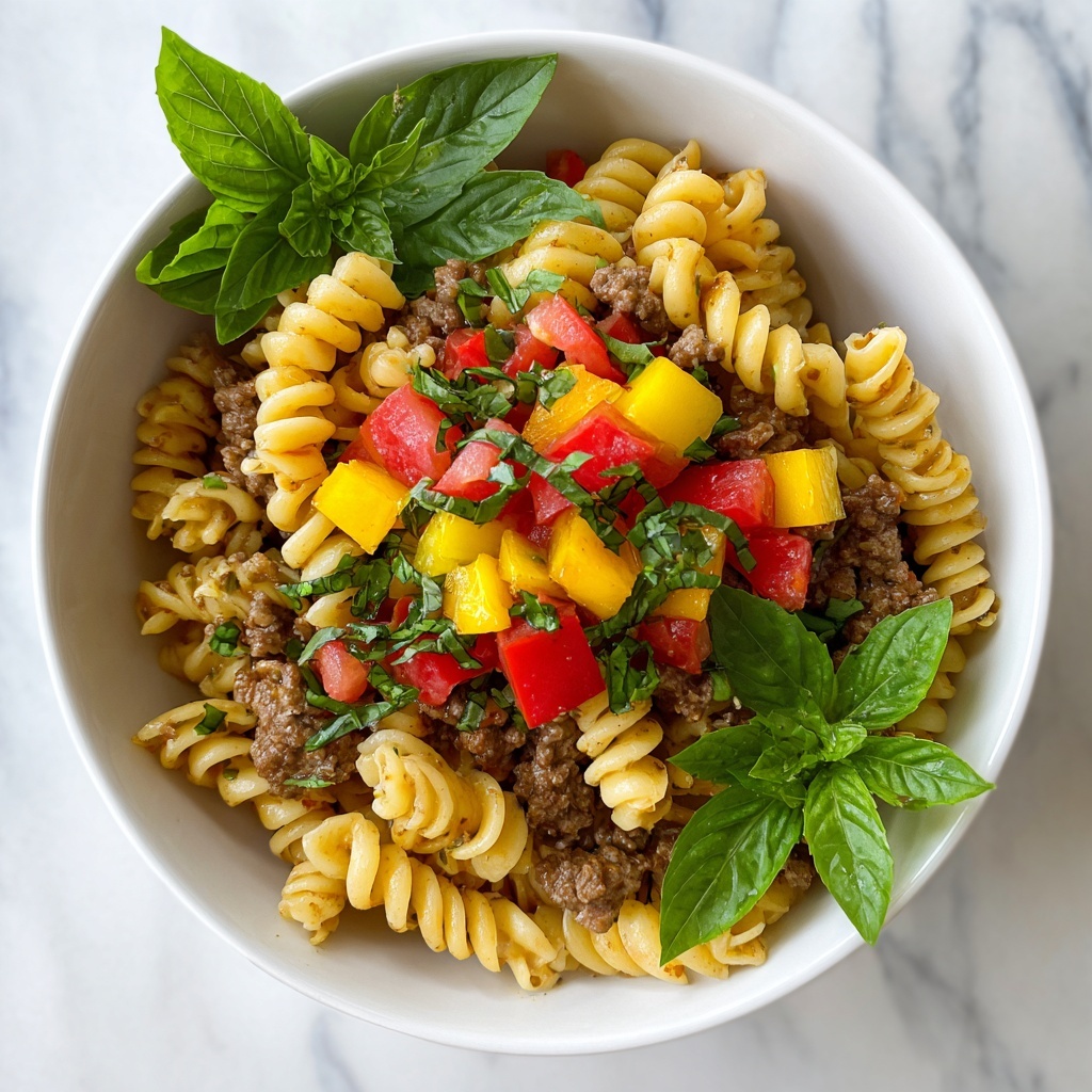 Taco Pasta Salad Recipe - Recipe Image