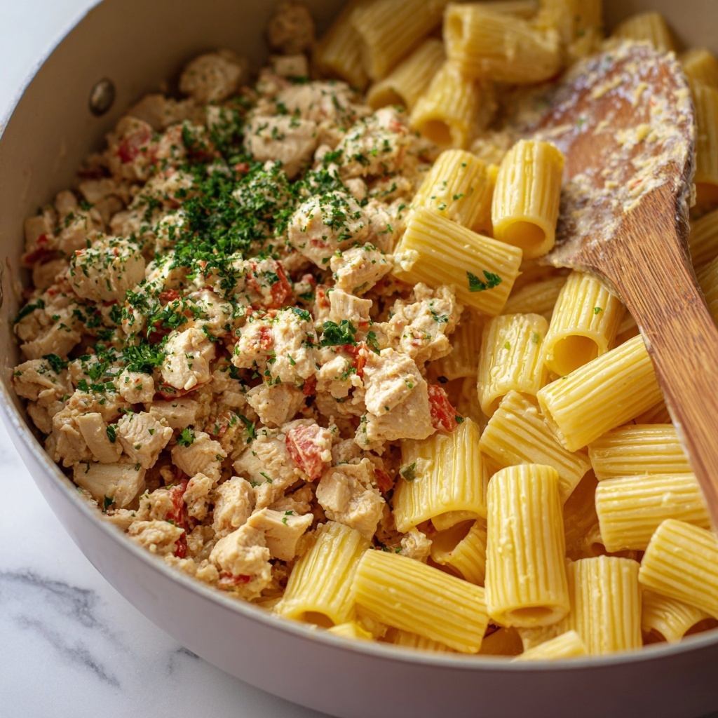 Cashew Cream Cajun Chicken Pasta Recipe - Recipe Image