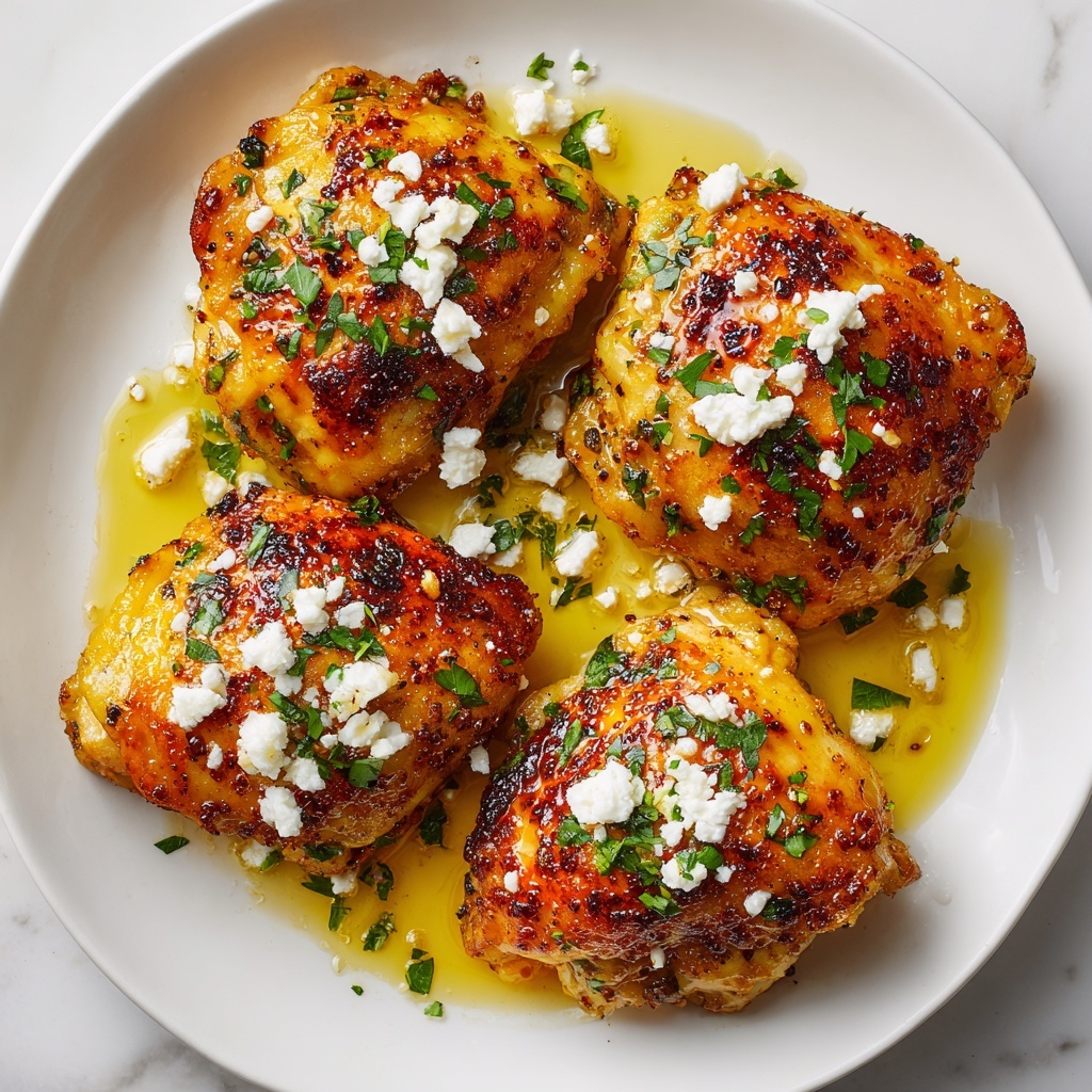 Hot Honey Feta Chicken Recipe - Recipe Image