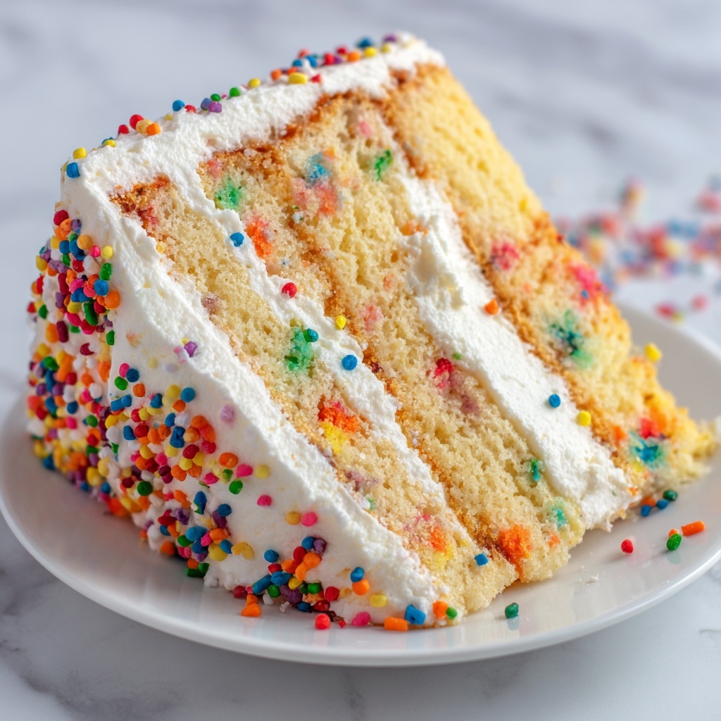 Sally’s Baking Addiction’s Funfetti Layer Cake Recipe - Recipe Image