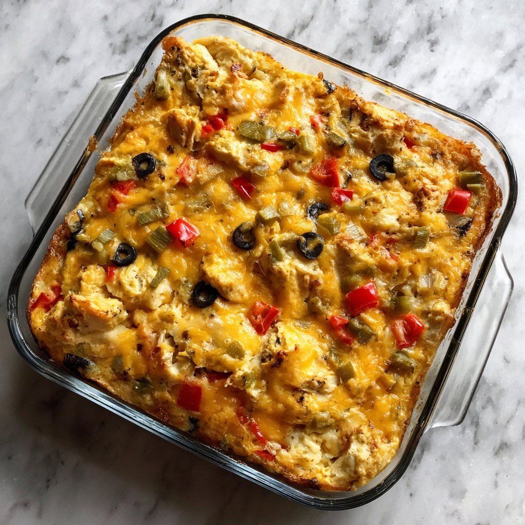 Cheesy Veggie Egg Bake Recipe - Recipe Image