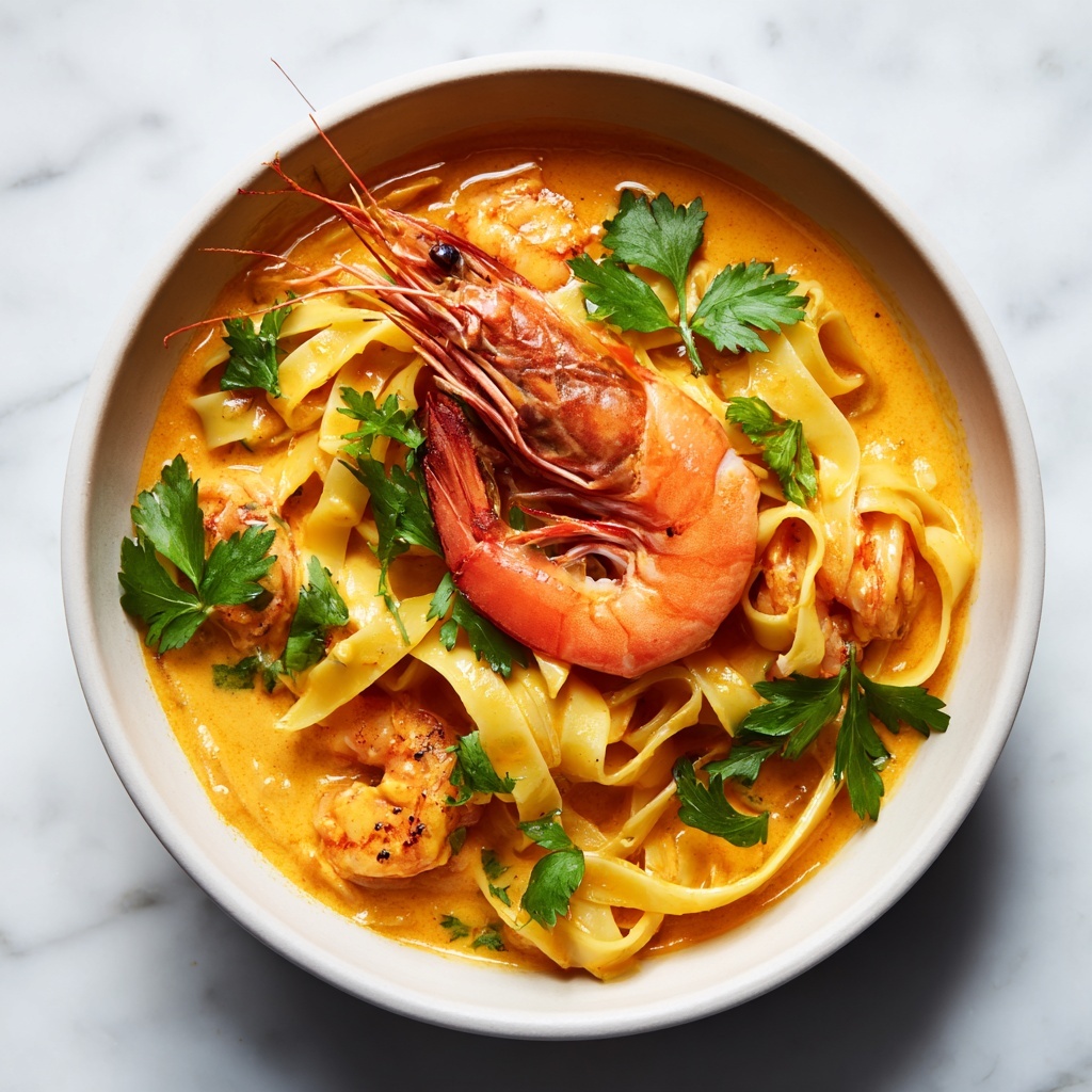 Creamy Lobster Curry Pasta: An Amazing Ultimate Recipe - Recipe Image