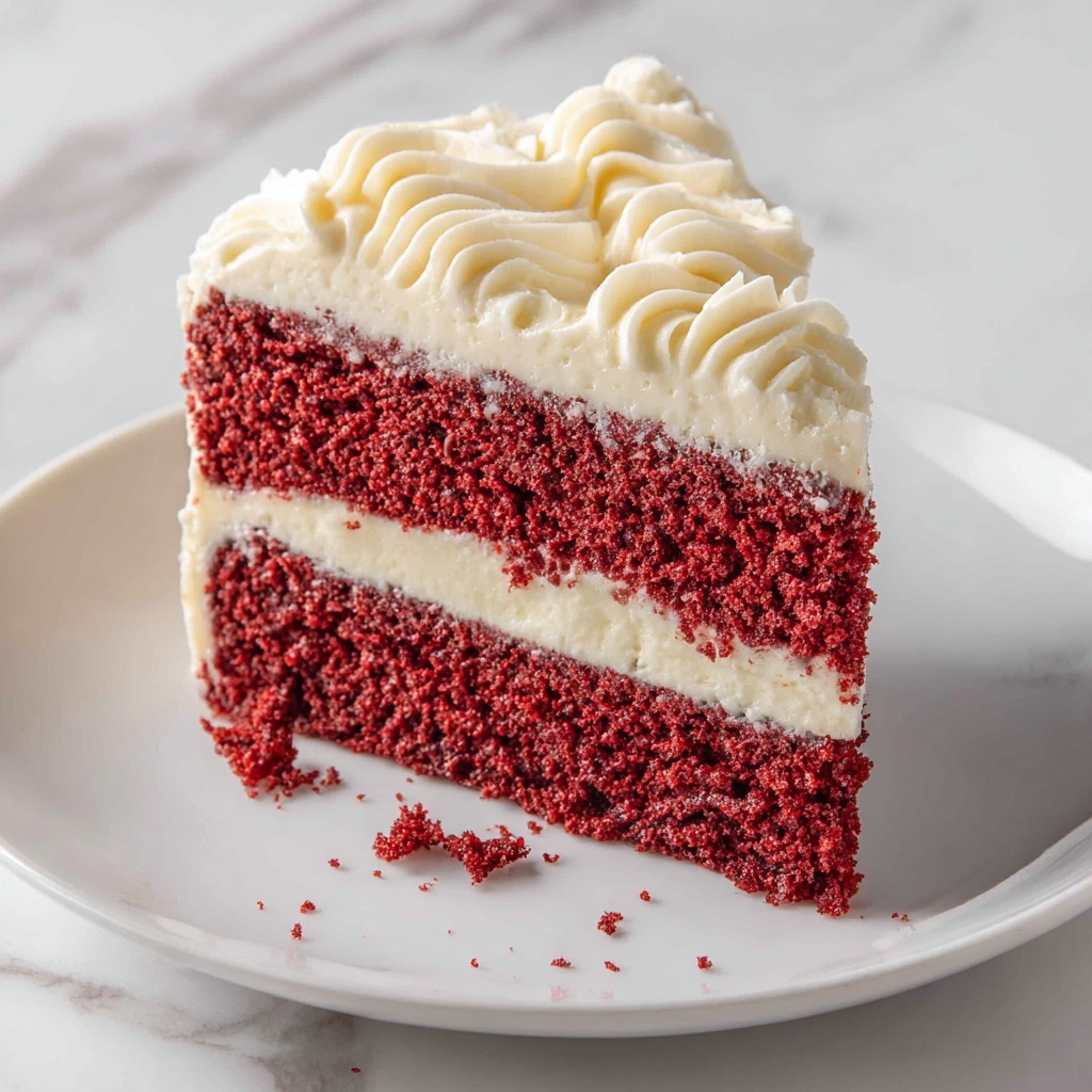 Red Velvet Cake with Cream Cheese Frosting Recipe - Recipe Image