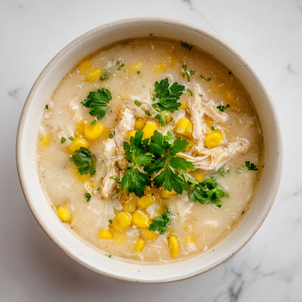 Creamy White Chicken Chili with Corn Recipe - Recipe Image
