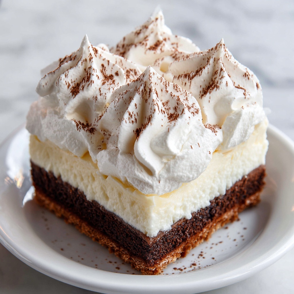 Hot Chocolate Meringue Cake Recipe - Recipe Image