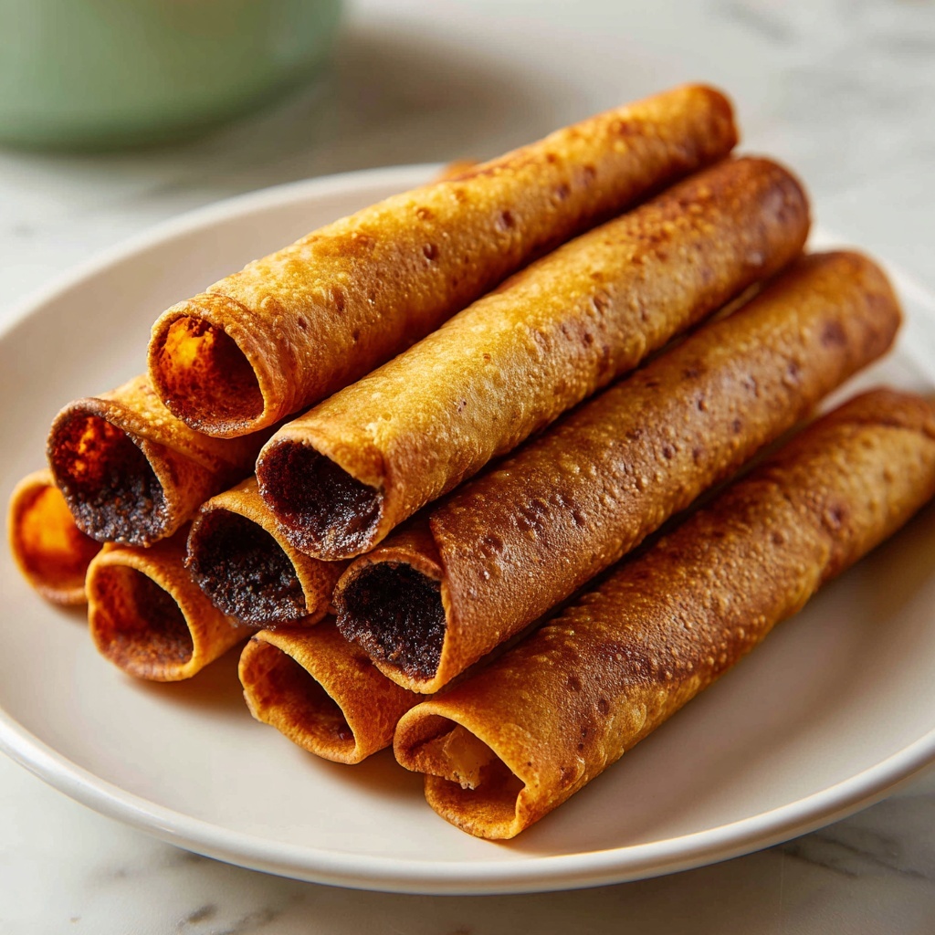 Cheesy Beef Baked Taquitos Recipe - Recipe Image